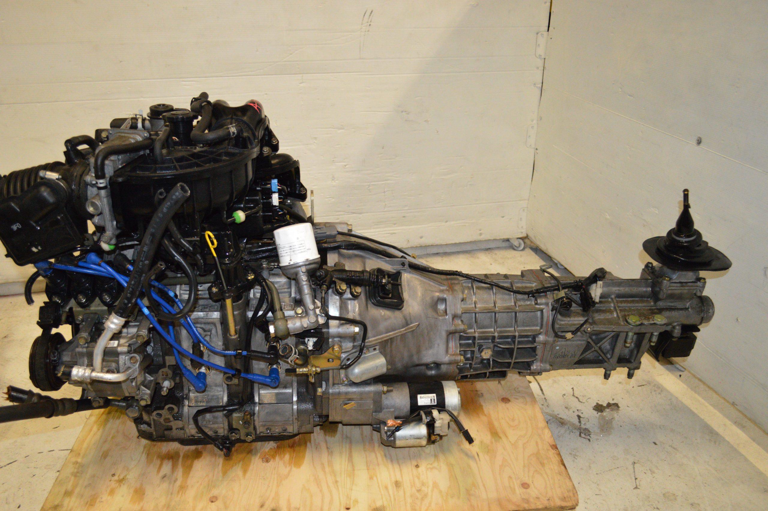 2004 – 2008 MAZDA RX-8 13B 6-PORT ROTARY ENGINE + 6 SPEED MANUAL TRANSMISSION (ECU INCLUDED) – JDM IMPORTED COMPLETE ROTARY SWAP KIT