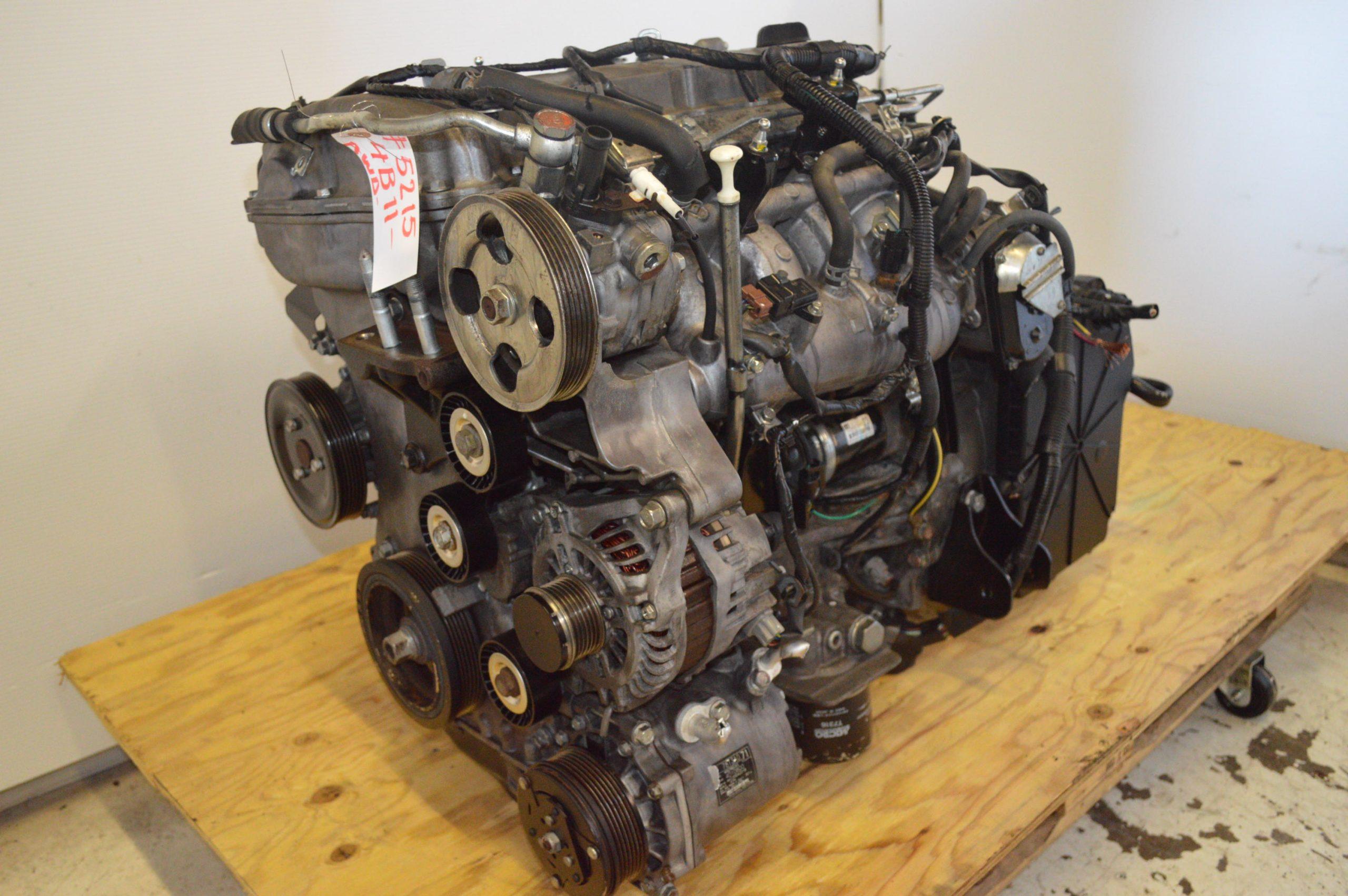 JDM 2008-2015 MITSUBISHI LANCER EVO X RALLIART 2.0L DOHC 4B11 TURBO MIVEC ENGINE ONLY.