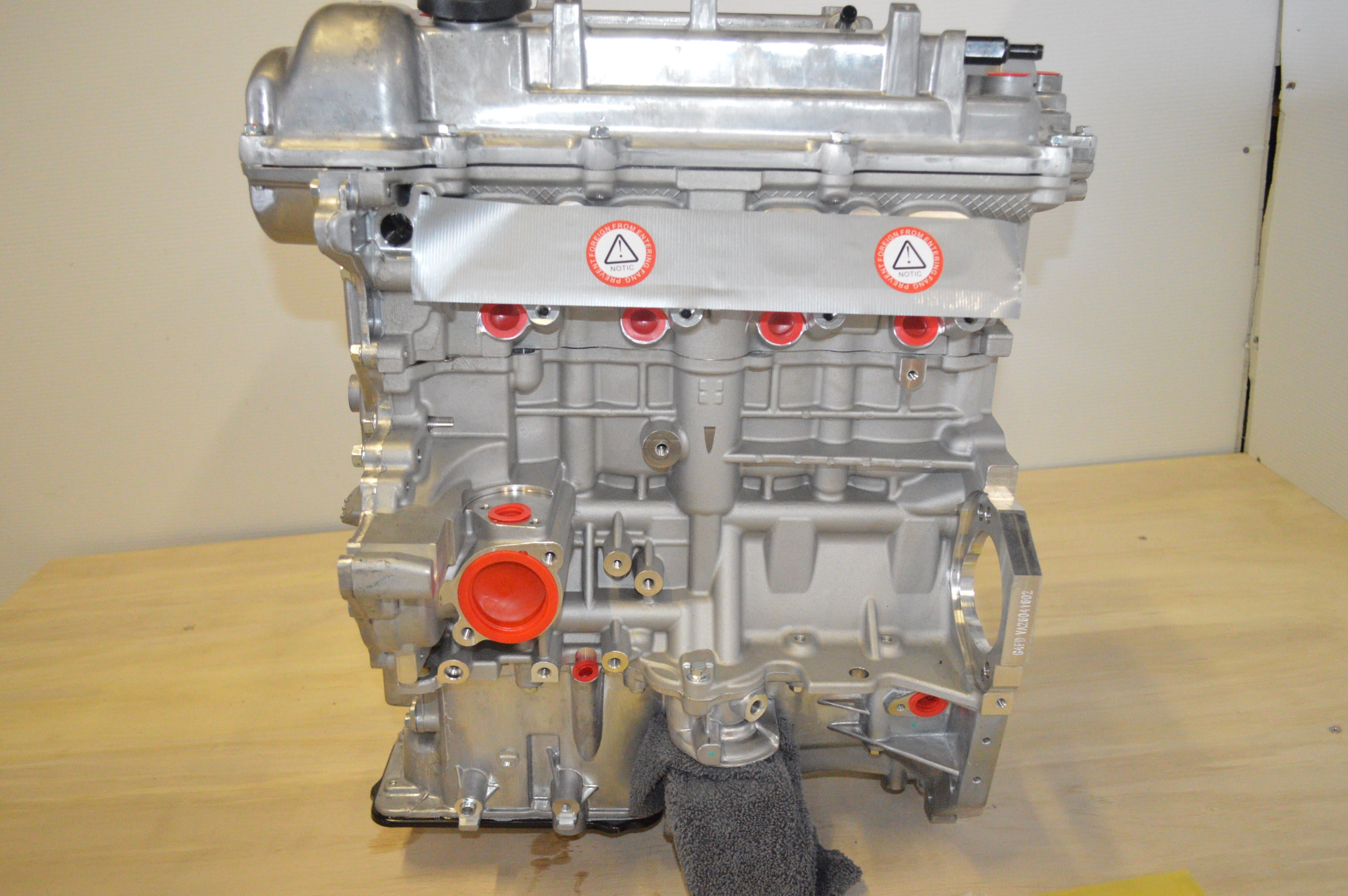 2012 - 2019 KIA RIO - BRAND NEW ENGINE - 1.6L GDI (GAMMA GEN 1) G4FD - 0 MILE ENGINE