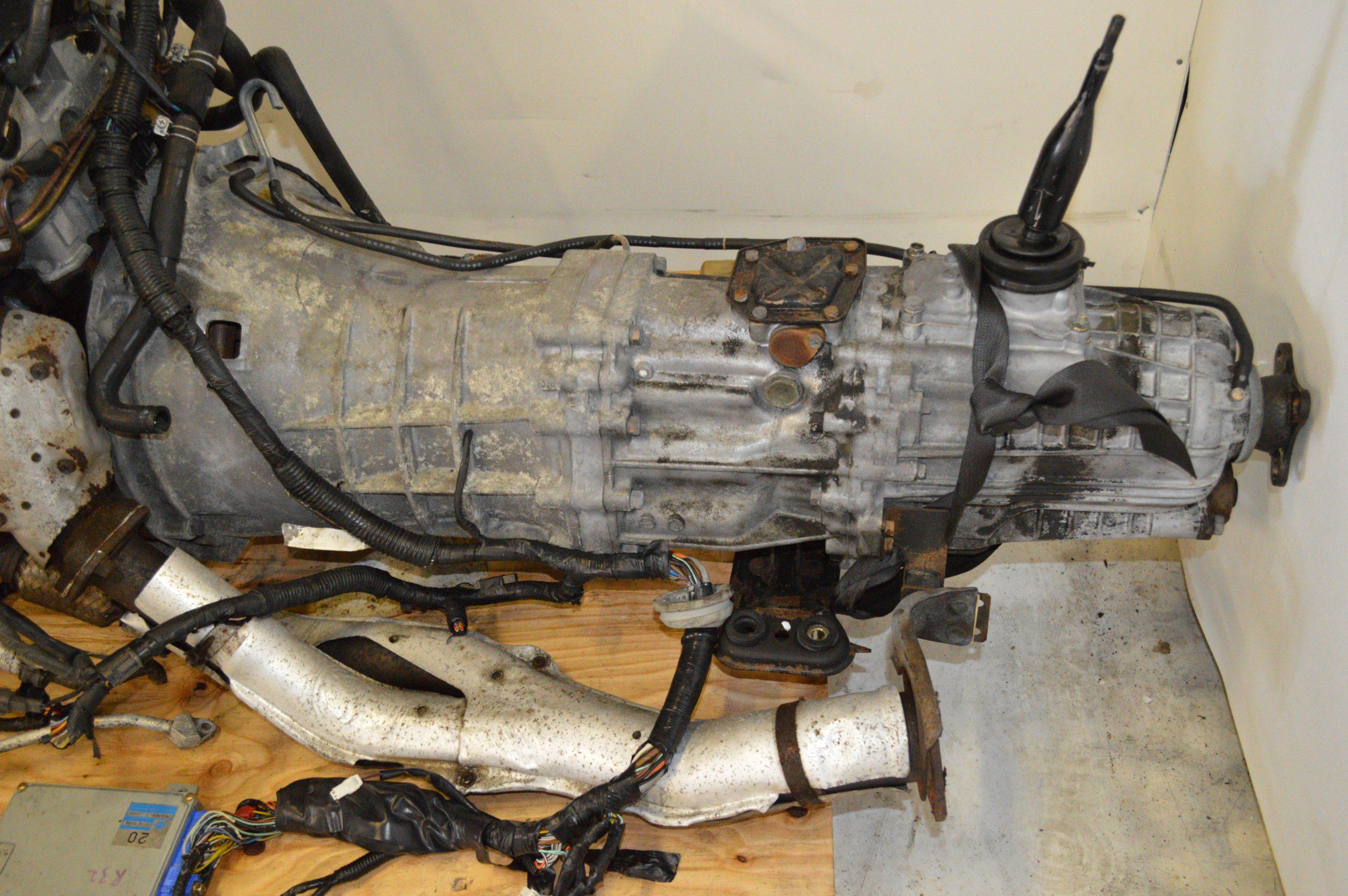 JDM NISSAN RB26DETT R32 SKYLINE TWIN TURBO ENGINE 5-SP MANUAL AWD TRANS, WIRING, ECU