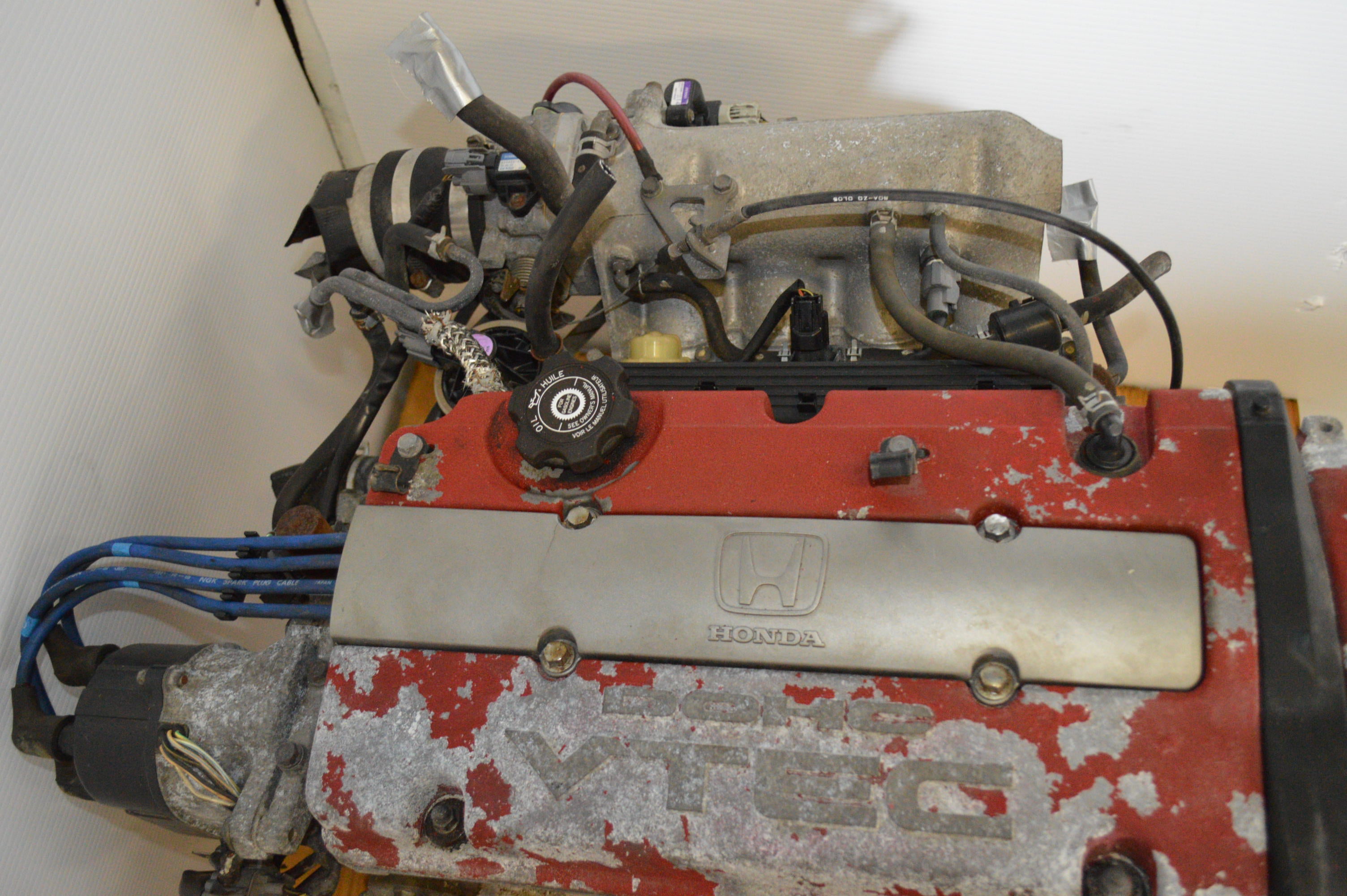 1997 - 2001 HONDA PRLUDE H22A EURO-R ENGINE 2.2L DOHC VTEC MOTOR.