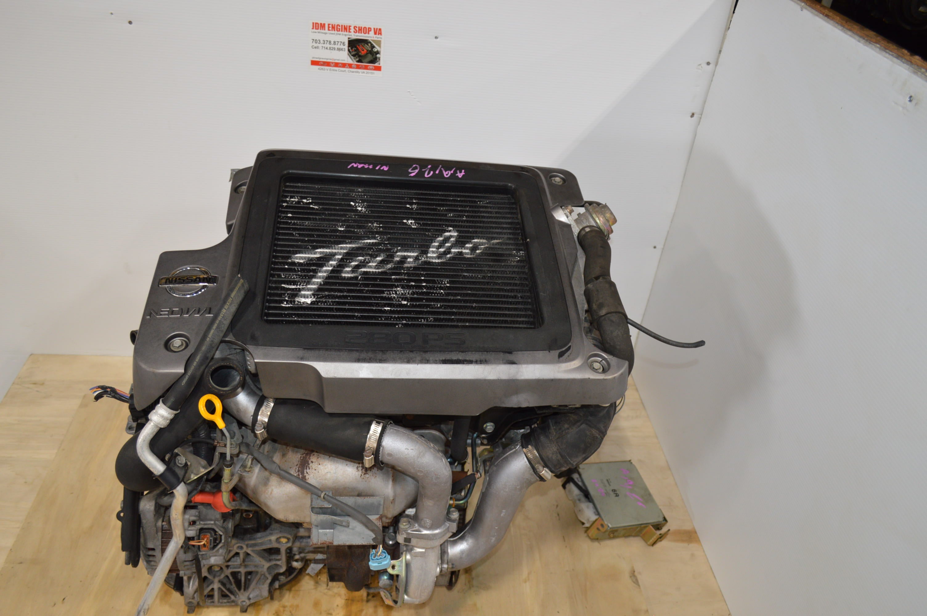 NISSAN SR20VET NEO VVL 2.0L TURBO ENGINE JDM LOW MILES IMPORTED MOTOR