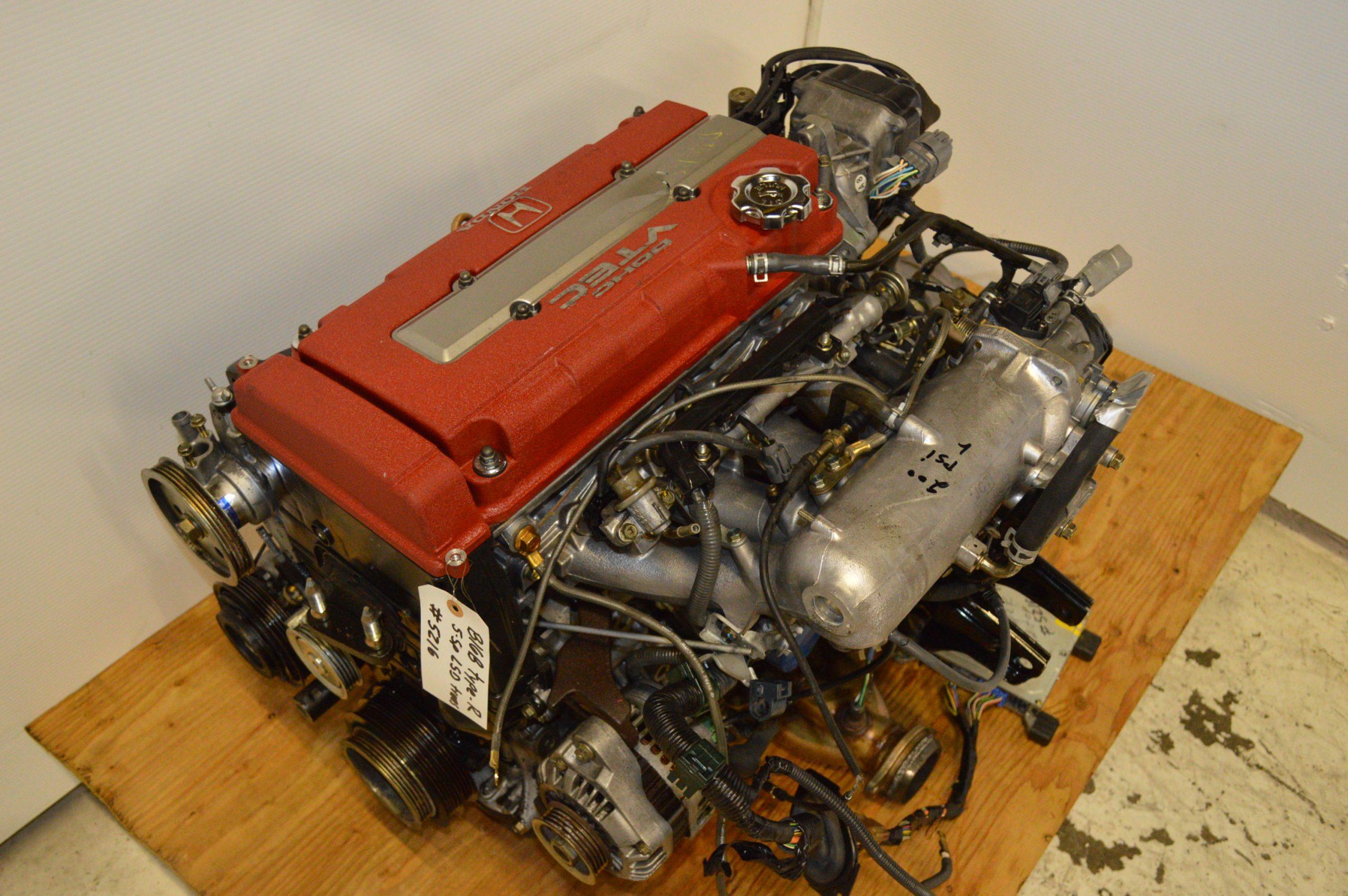 JDM 1996-2000 HONDA CIVIC EK9 B16B TYPE-R ENGINE & 5-SP LSD MANUAL TRANS S4C ECU