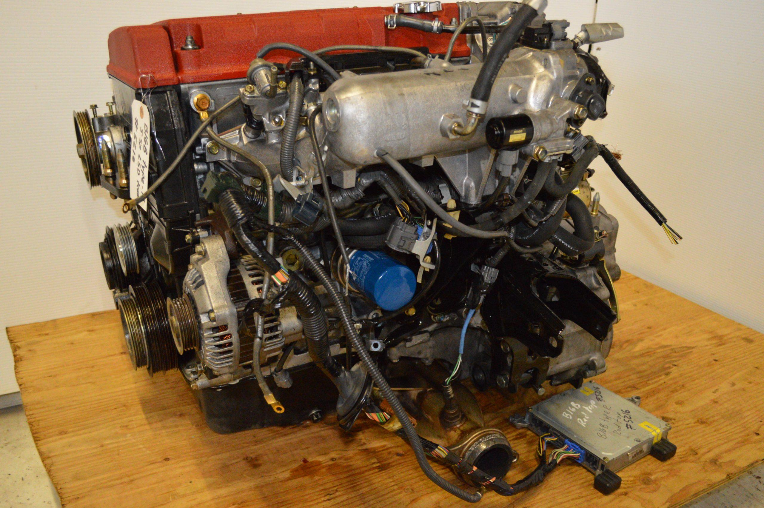 JDM 1996-2000 HONDA CIVIC EK9 B16B TYPE-R ENGINE & 5-SP LSD MANUAL TRANS S4C ECU
