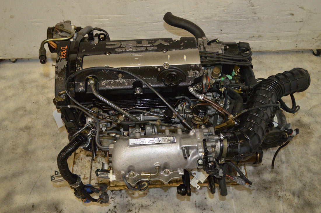 1992-1996 HONDA PRELUDE H22A OBD1 BLACK TOP WITH 5-SP MANUAL TRANS WIRE ECU JDM.