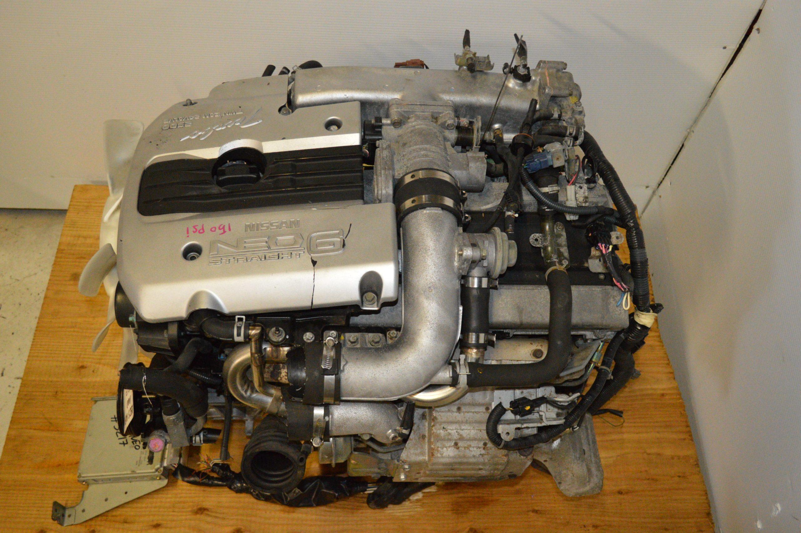 NISSAN SKYLINE R34 RB25DET NEO AWD TURBO ENGINE JDM RB25 2.5L MOTOR WIRING ECU.