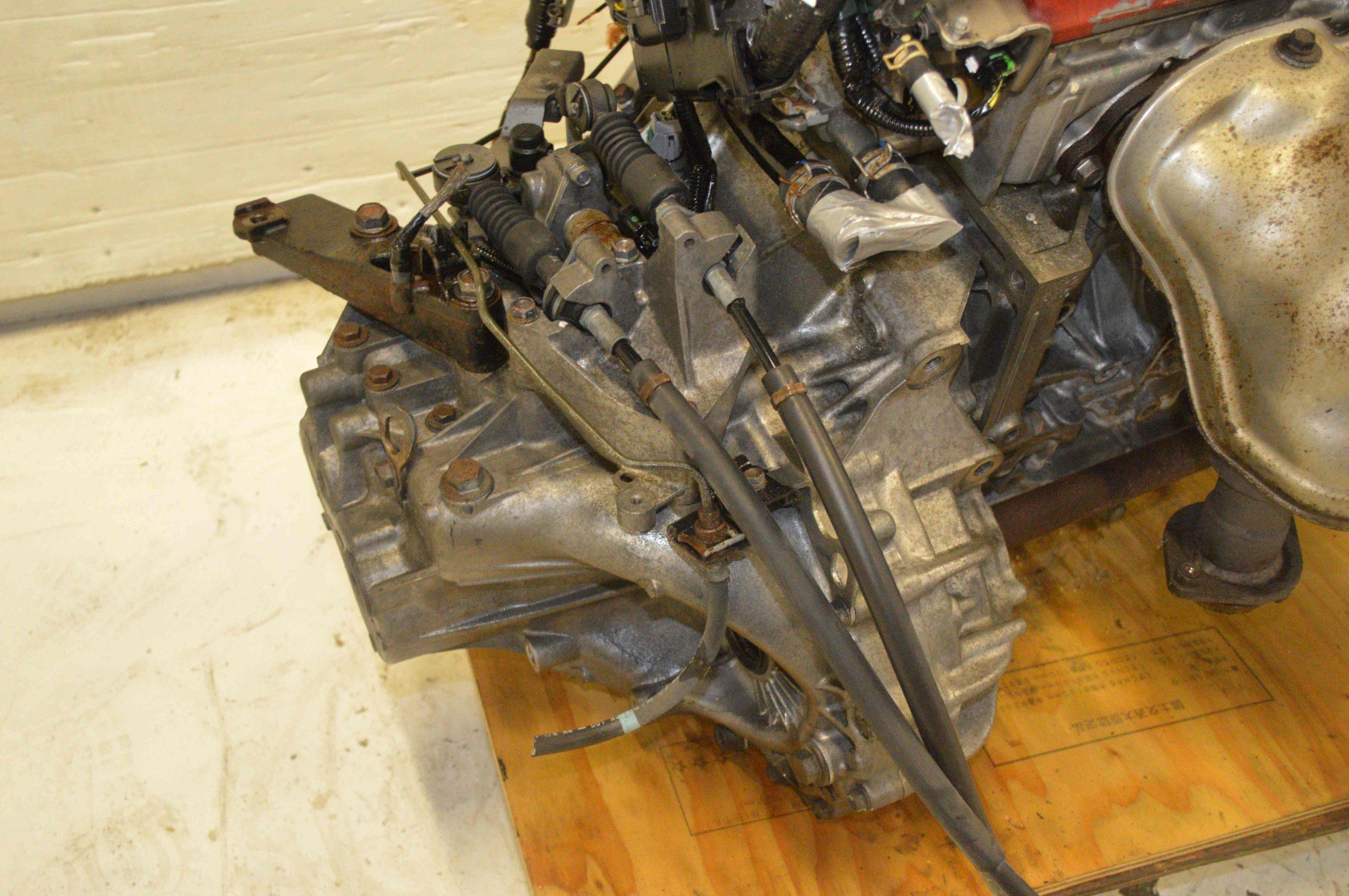JDM HONDA ACCORD CL7 K20A EURO R ENGINE WITH 6-SP MANUAL TRANSMISSION.