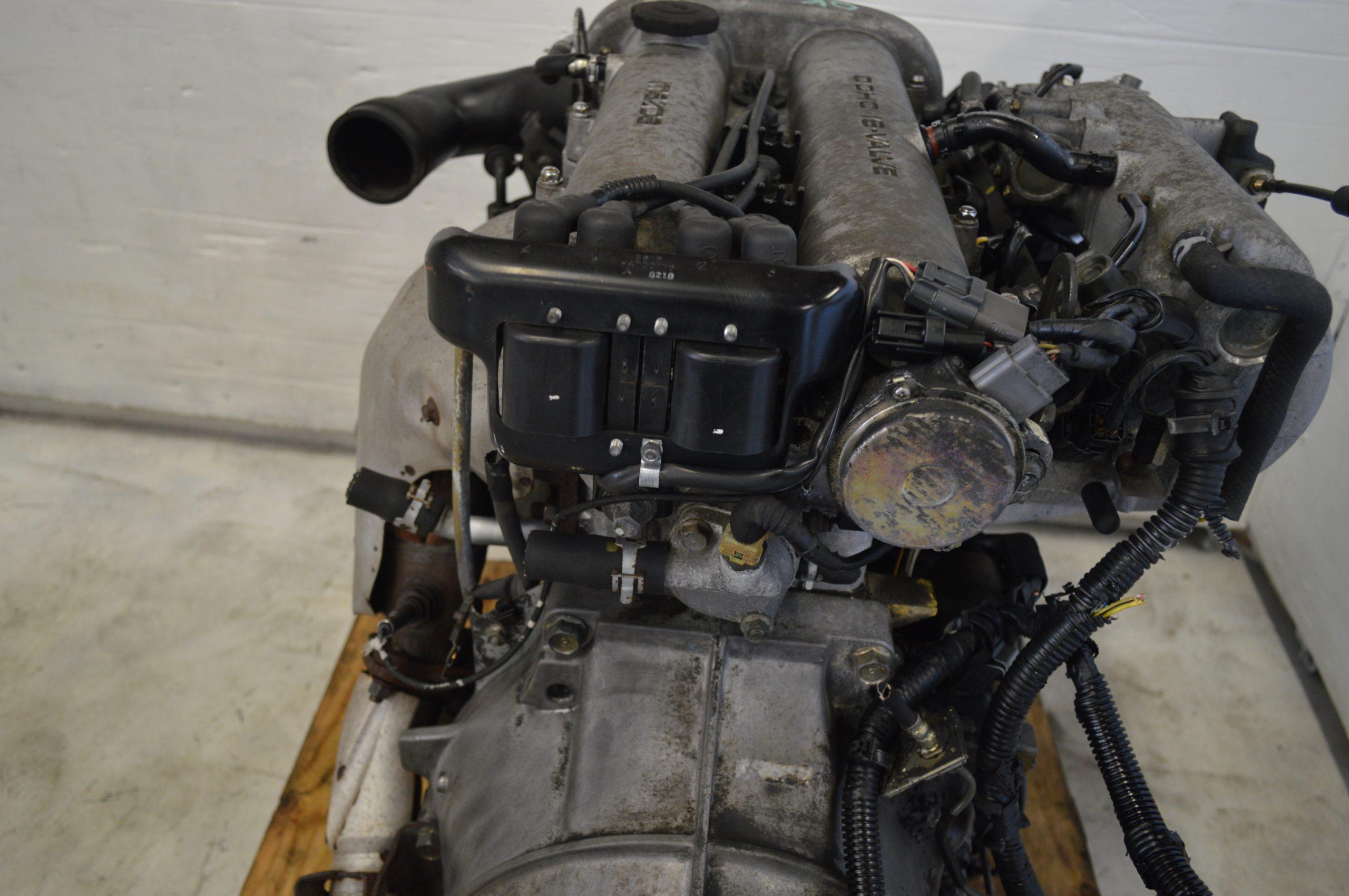 1990 – 1993 MAZDA MX-5 MIATA (NA/NA6 MIATA) 1.6L B6 4 CYLINDER ENGINE + 5 SPEED MANUAL TRANSMISSION (ECU INCLUDED) – JDM IMPORTED COMPLETE MOTOR SWAP KIT