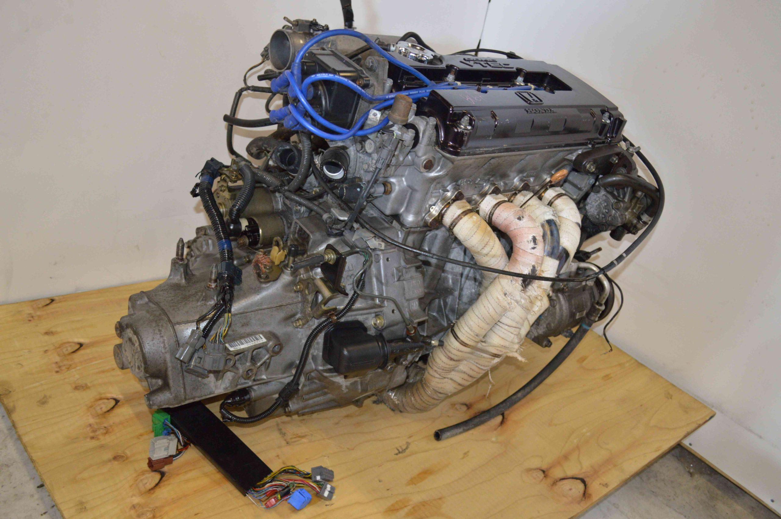 1996-2000 HONDA CIVIC SIR 1.6L ENGINE B16A OBDII V-TEC MOTOR WITH 5-SP LSD MANUAL TRANSMISSION.