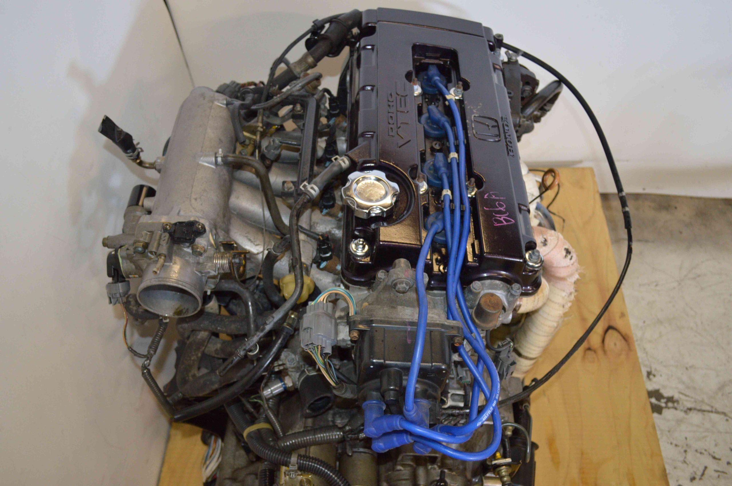 1996-2000 HONDA CIVIC SIR 1.6L ENGINE B16A OBDII V-TEC MOTOR WITH 5-SP LSD MANUAL TRANSMISSION.