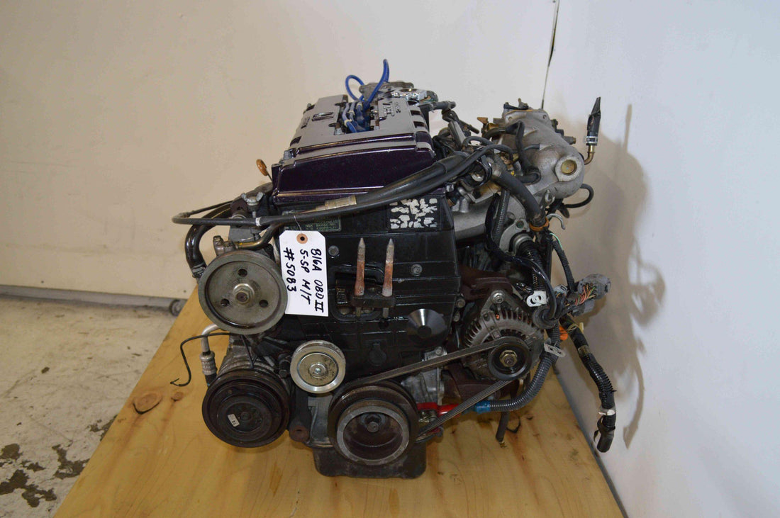 1996-2000 HONDA CIVIC SIR 1.6L ENGINE B16A OBDII V-TEC MOTOR WITH 5-SP LSD MANUAL TRANSMISSION.