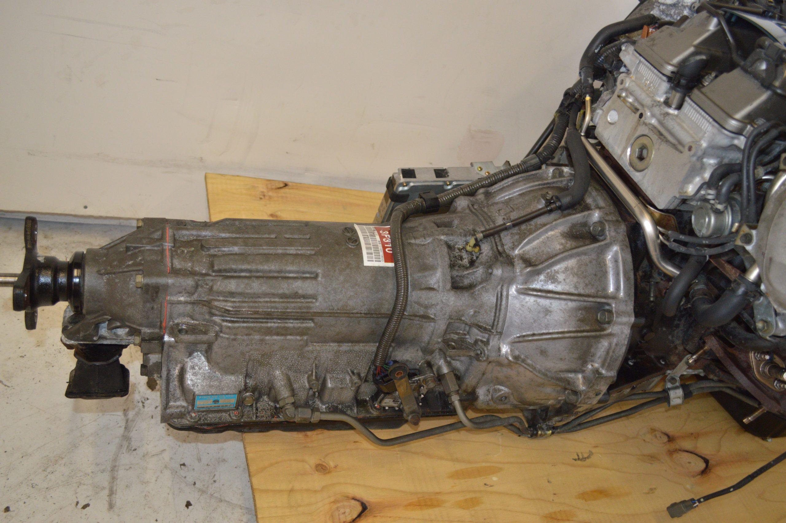 JDM 2JZ-GTE VVTI 3.0L TWIN TURBO MOTOR WITH AUTO TRANSMISSION & ECU.