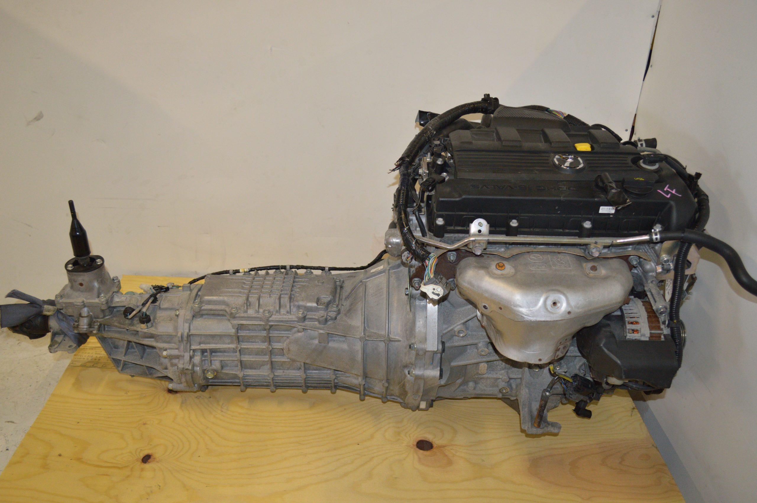 2006-2015 MAZDA MIATA MX-5 2.0L ENGINE WITH 6-SP MANUAL TRANBSMISSION JDM LF-VE MOTOR.
