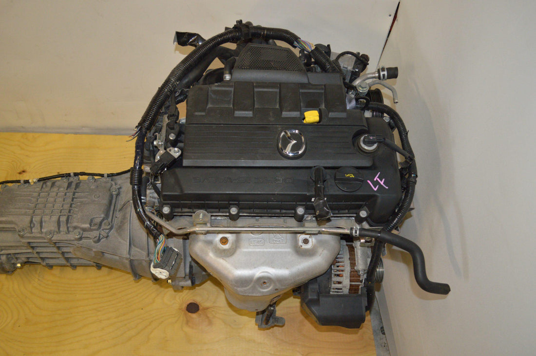 2006-2015 MAZDA MIATA MX-5 2.0L ENGINE WITH 6-SP MANUAL TRANBSMISSION JDM LF-VE MOTOR.
