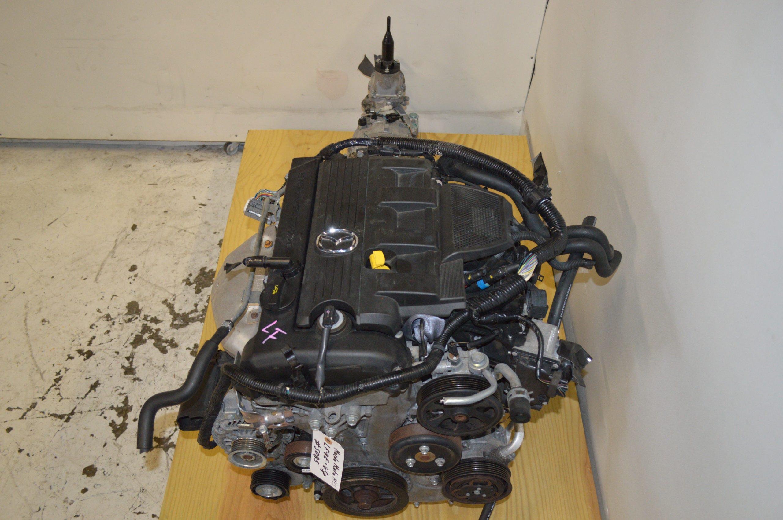 2006-2015 MAZDA MIATA MX-5 2.0L ENGINE WITH 6-SP MANUAL TRANBSMISSION JDM LF-VE MOTOR.
