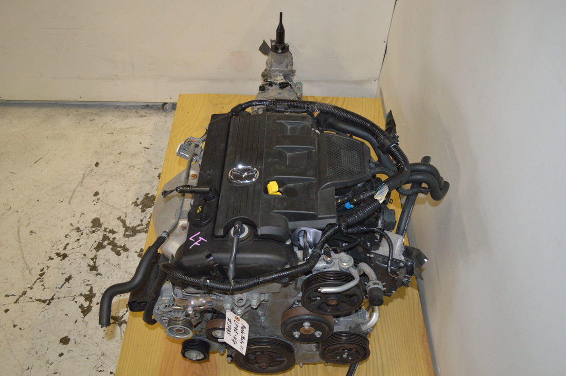 2006-2015 MAZDA MIATA MX-5 2.0L ENGINE WITH 6-SP MANUAL TRANBSMISSION JDM LF-VE MOTOR.