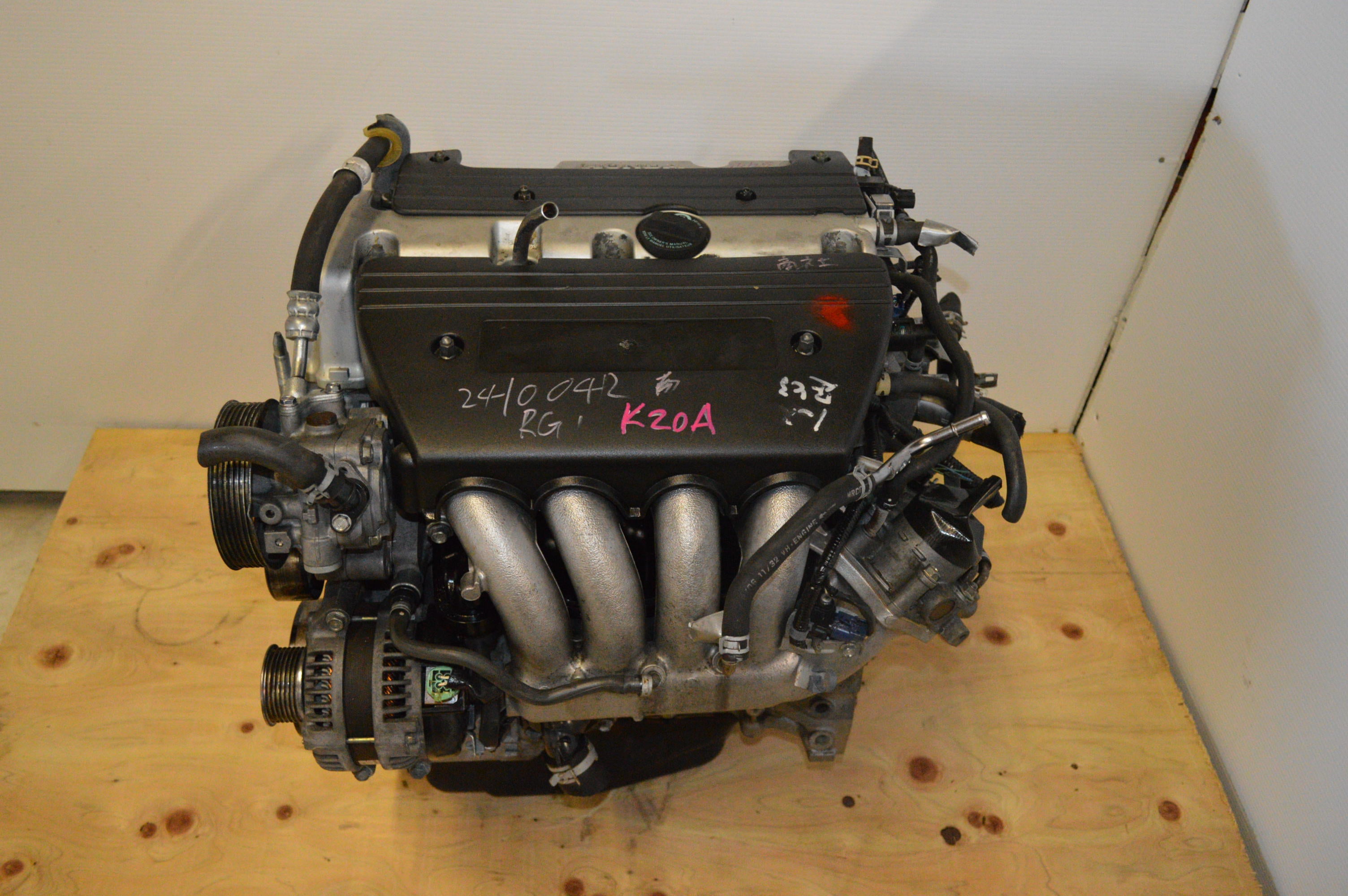 JDM K20A ENGINE 2006 - 2011 HONDA CIVIC SI 2.0L REPLACEMENT MOTOR.