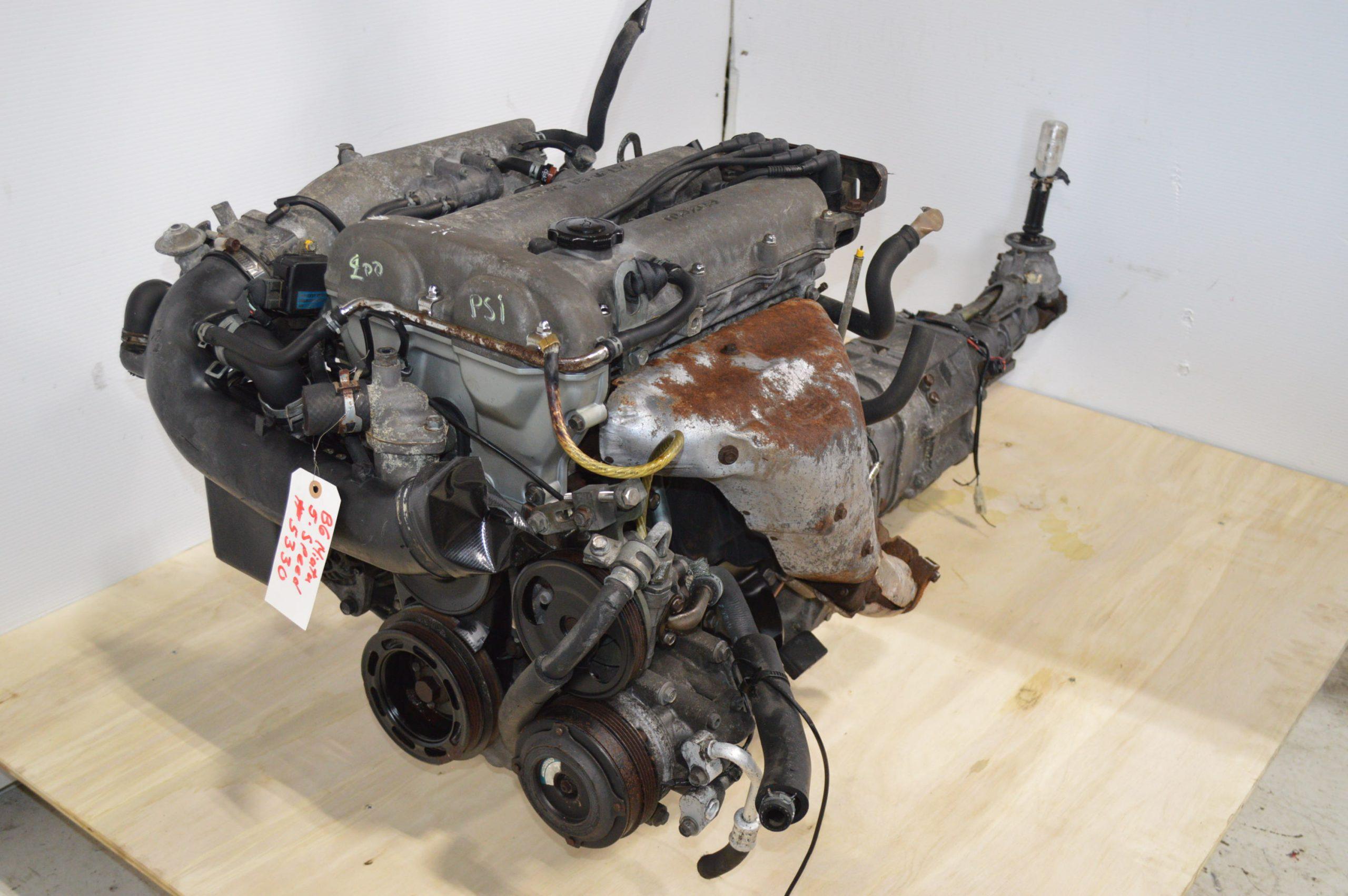 1994-1997 MAZDA MIATA MX5 1.6L ENGINE WITH 5-SP MANUAL TRANS JDM B6 DOHC MOTOR