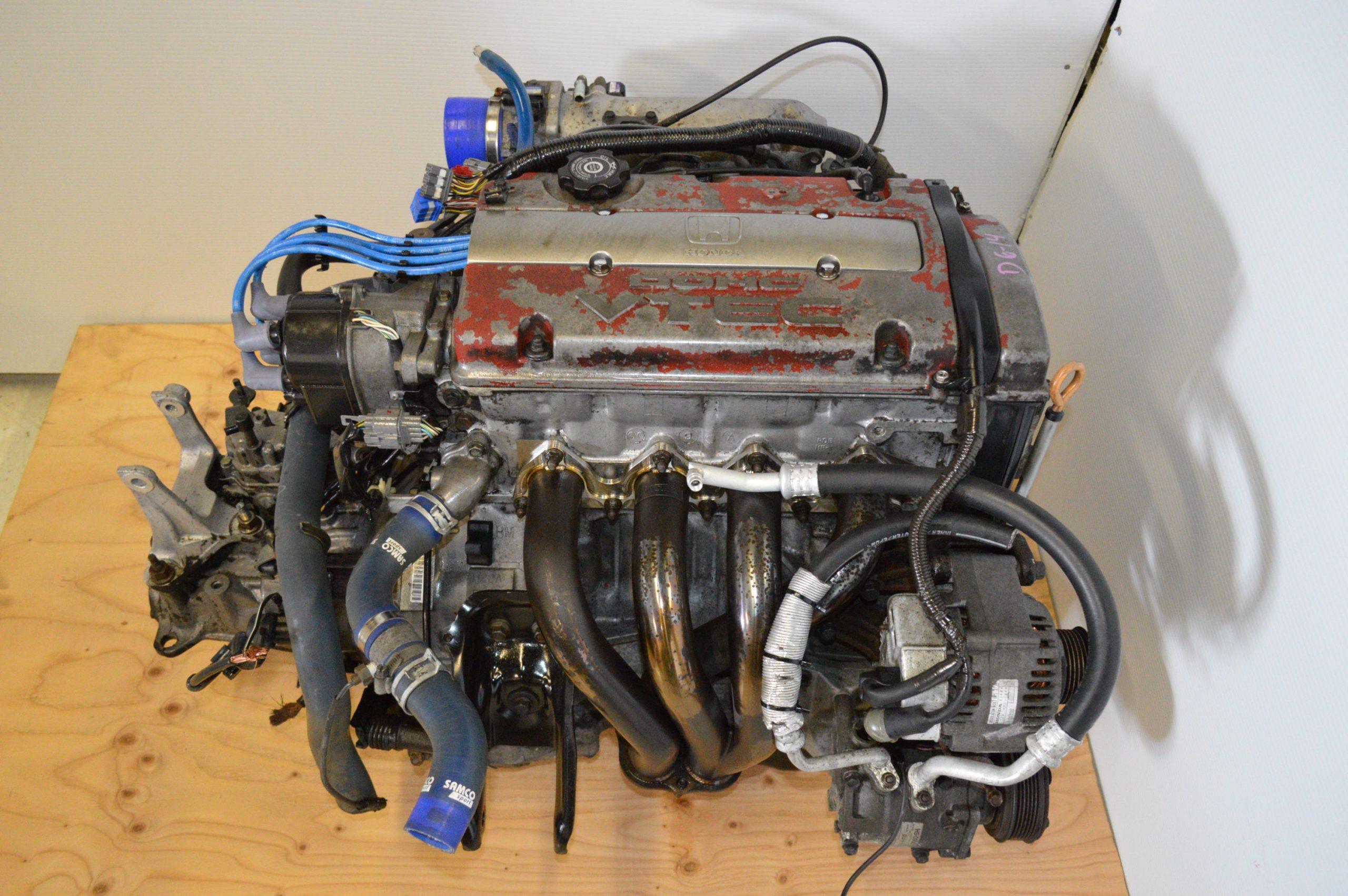 JDM 1997-2001 HONDA ACCORD EURO R H22A RED TOP WITH 5-SP LSD MANUAL TRANS ECU.