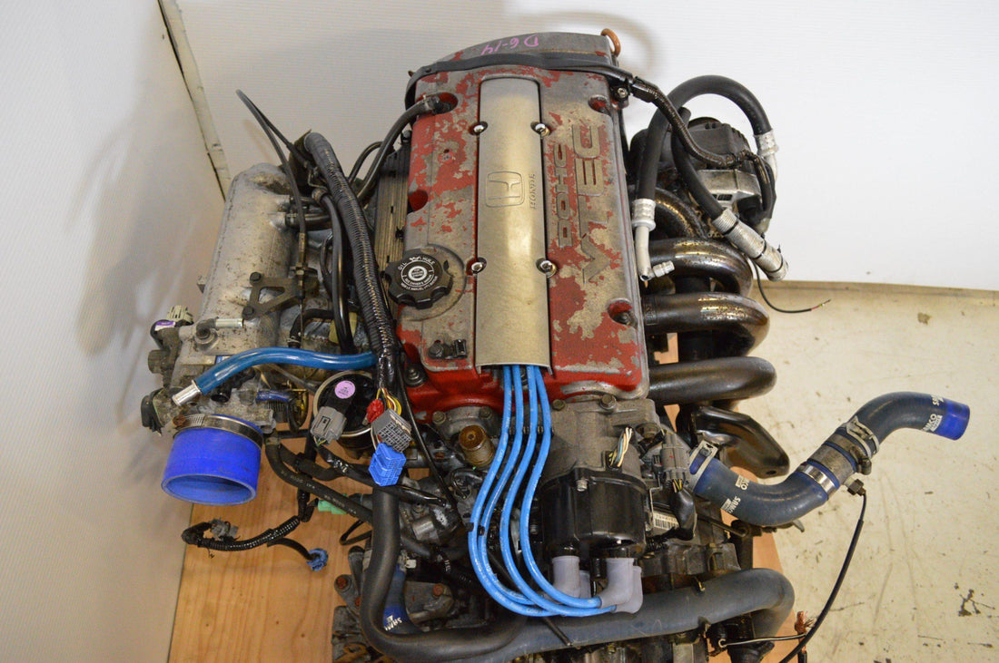 JDM 1997-2001 HONDA ACCORD EURO R H22A RED TOP WITH 5-SP LSD MANUAL TRANS ECU.