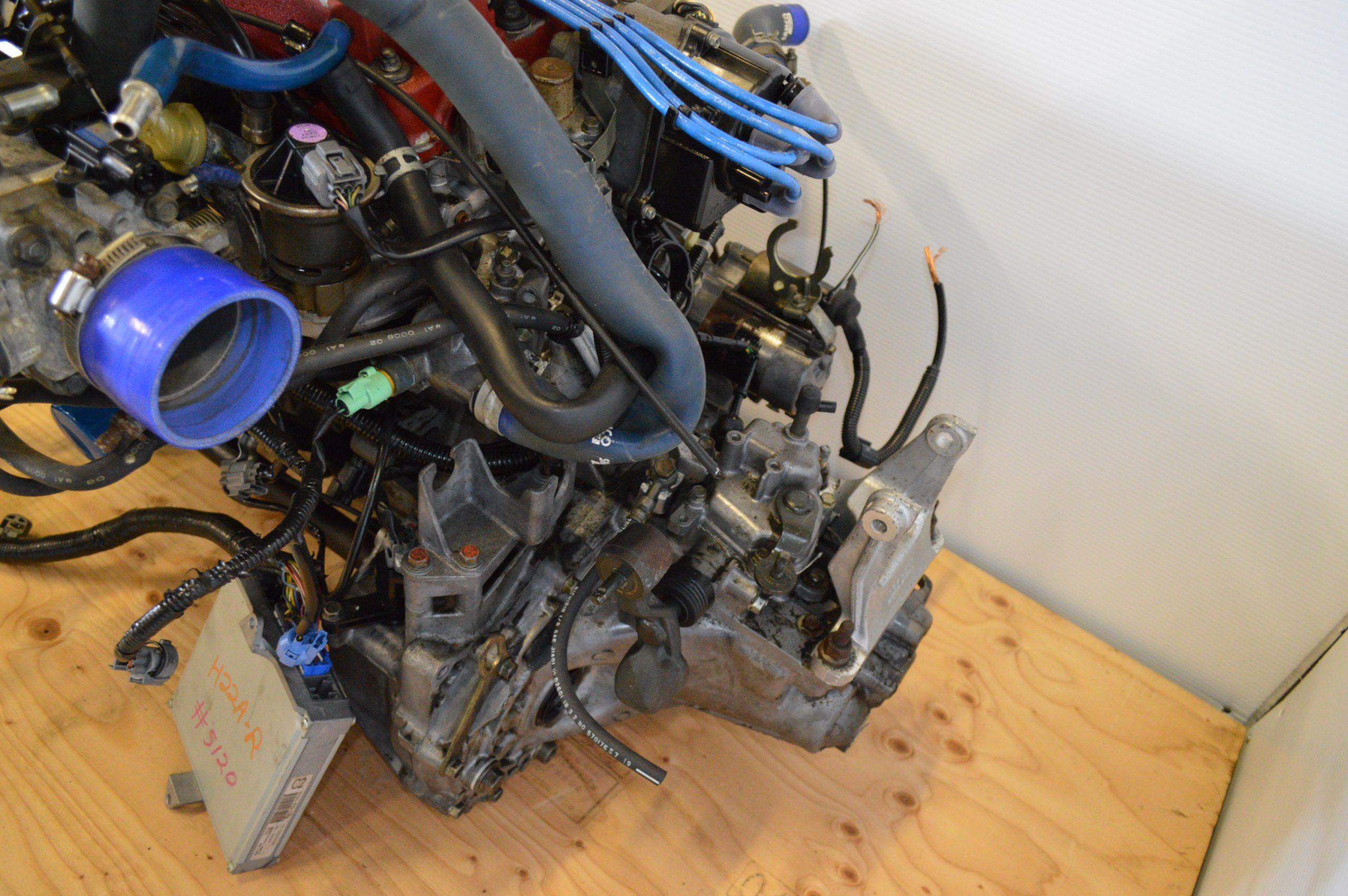 JDM 1997-2001 HONDA ACCORD EURO R H22A RED TOP WITH 5-SP LSD MANUAL TRANS ECU.