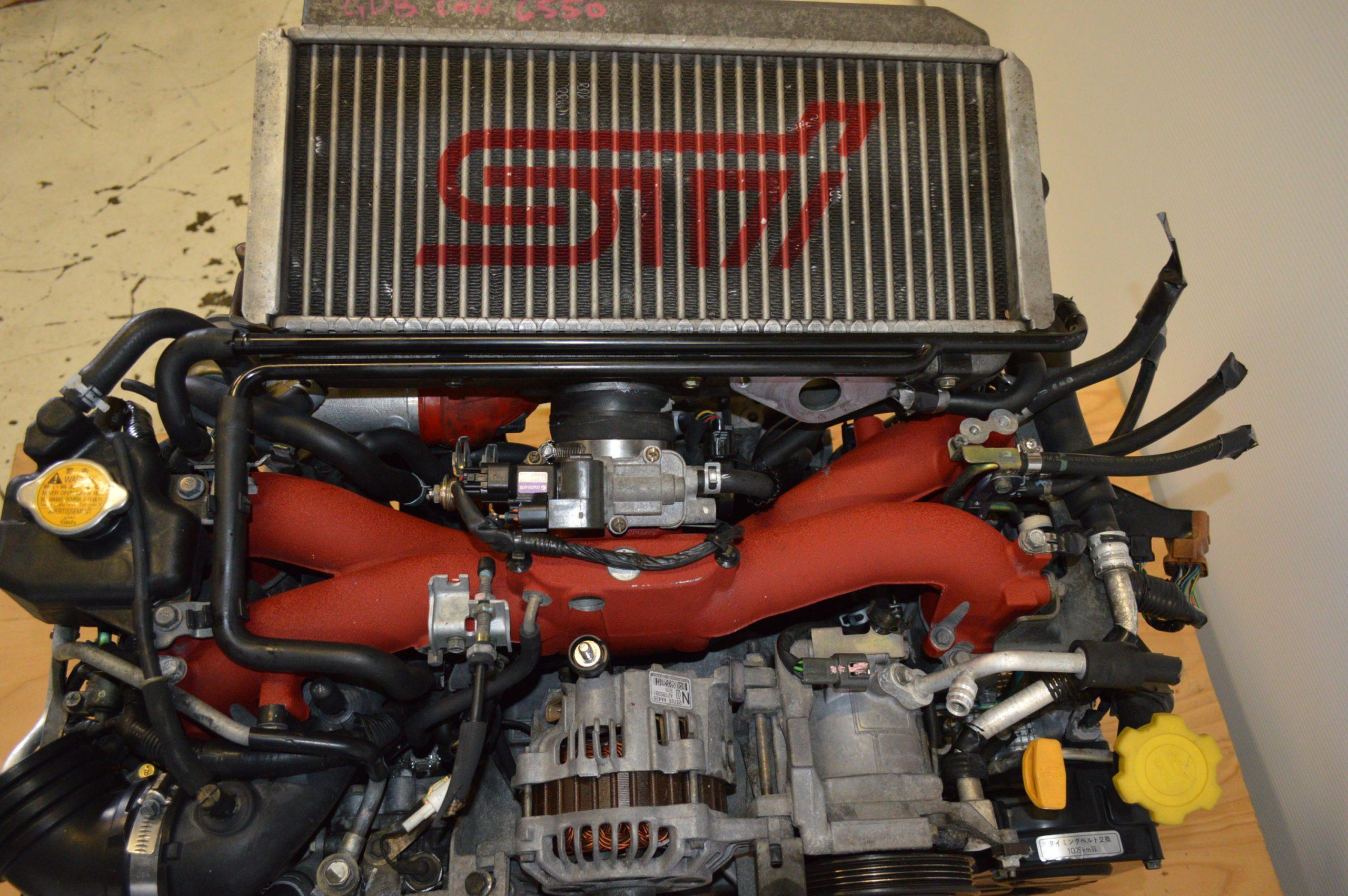 JDM 2002-2003 SUBARU IMPREZA WRX STI ENGINE VERSION 7 DOHC AVCS EJ207 GDB TURBO MOTOR.