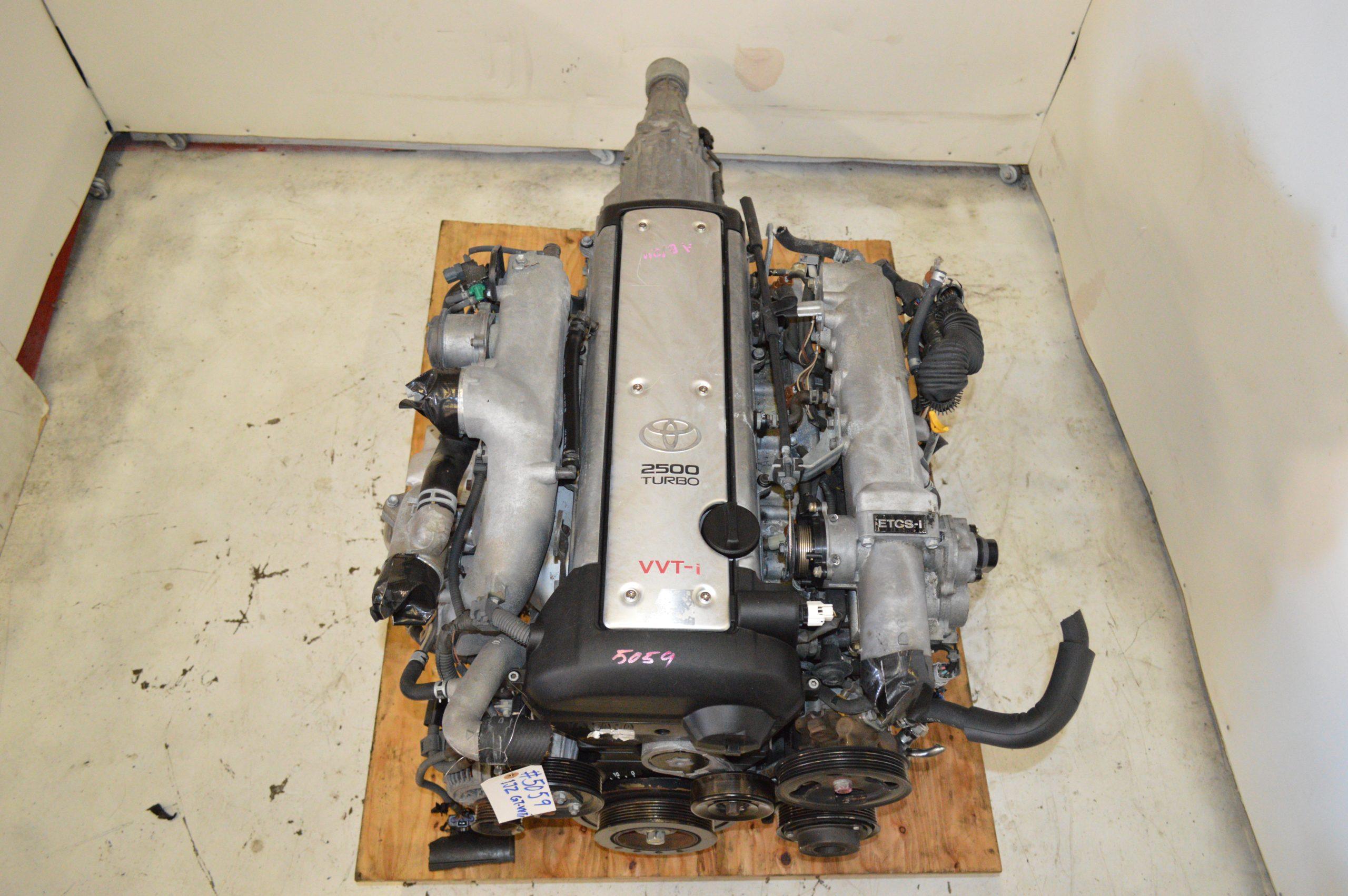 1JZ-GTE VVTI 2.5L MOTOR WITH AUTO TRANSMISSION JDM FRONT SUMP.