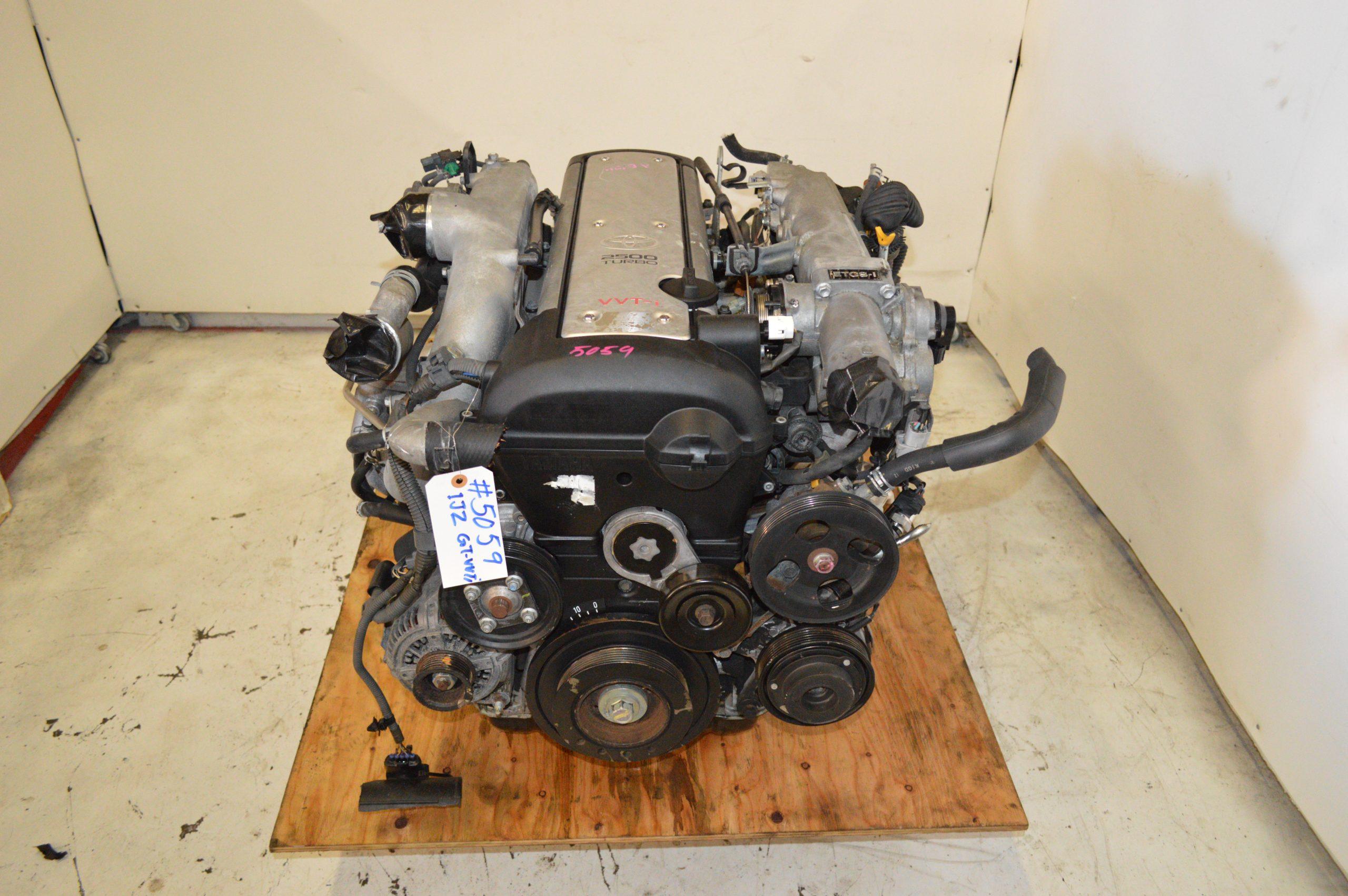 1JZ-GTE VVTI 2.5L MOTOR WITH AUTO TRANSMISSION JDM FRONT SUMP.