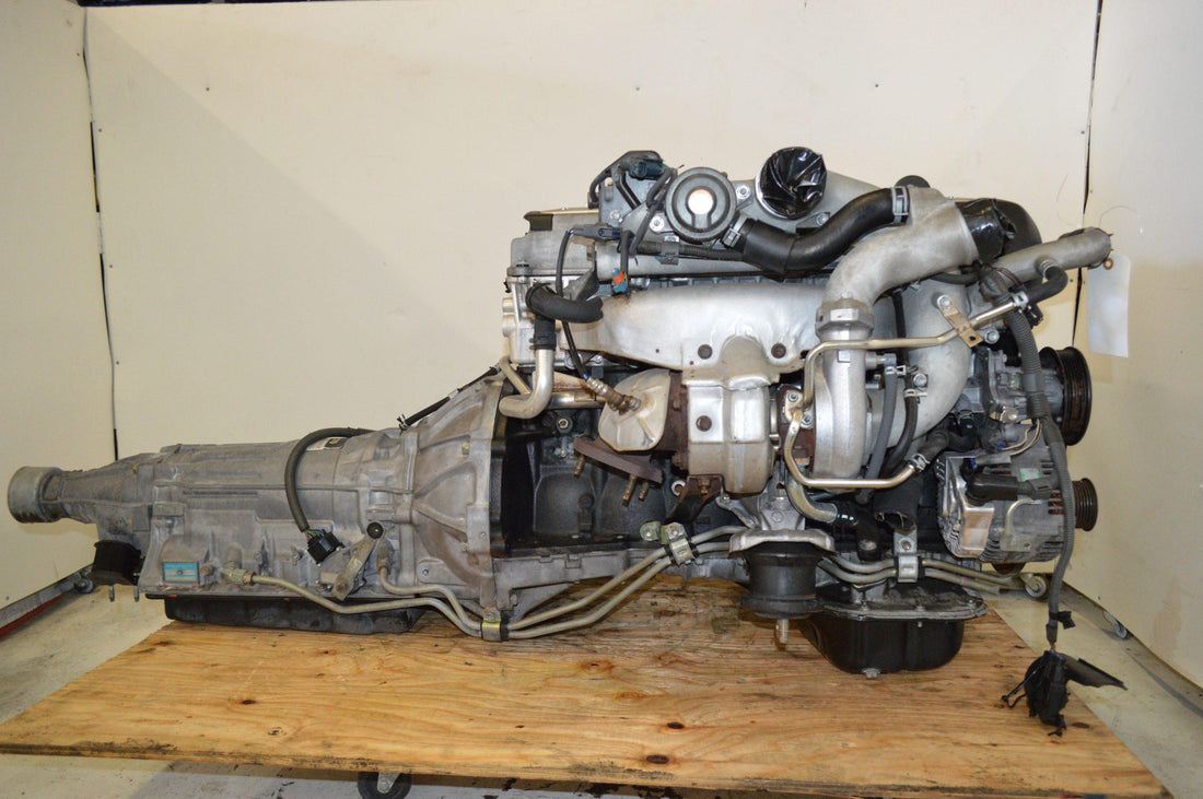 1JZ-GTE VVTI 2.5L MOTOR WITH AUTO TRANSMISSION JDM FRONT SUMP.