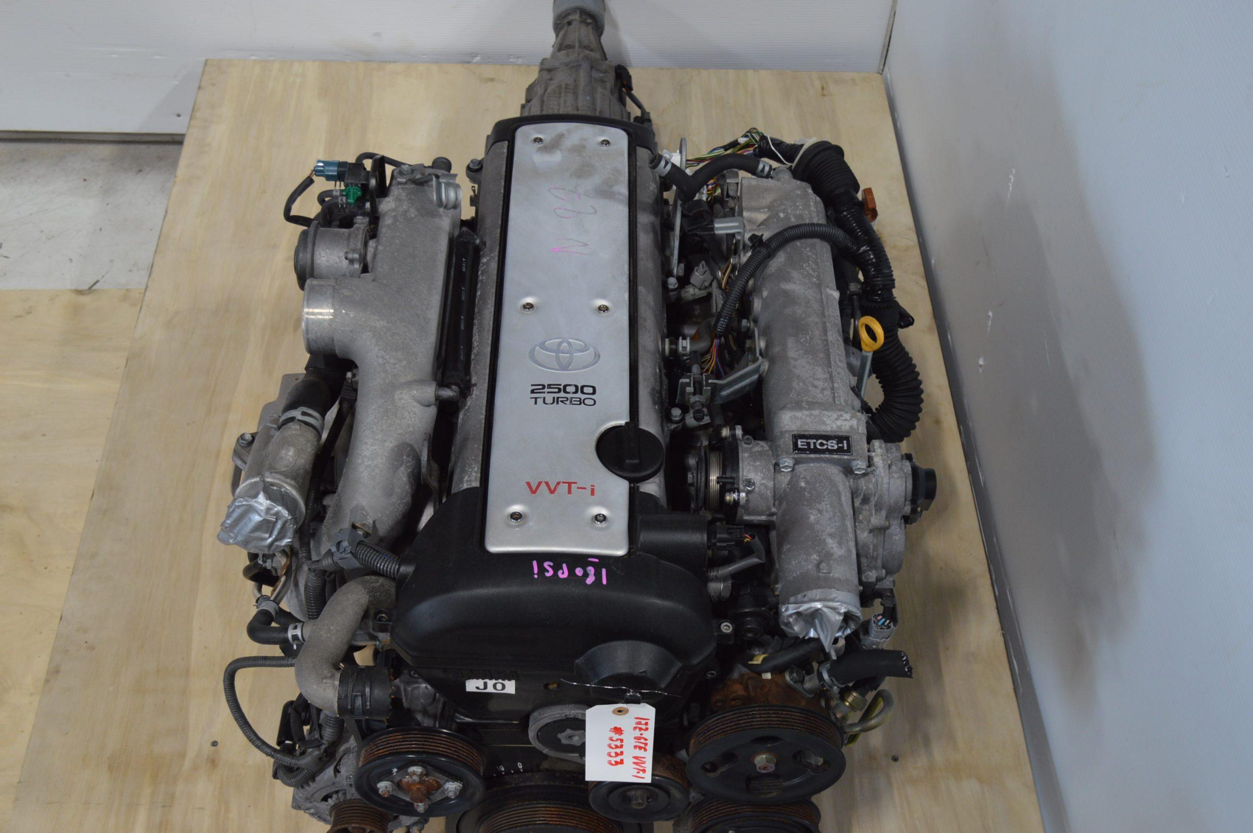 1JZ-GTE VVT-I TOYOTA TURBO ENGINE 2.5L JDM HIGH COMP MOTOR AUTO TRANS WIRIN ECU.