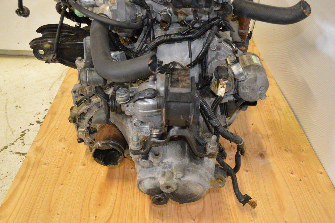 1992-1995 HONDA PRELUDE OBD1 H22A BLUE TOP ENGINE WITH 5-SP MANUAL TRANS ECU