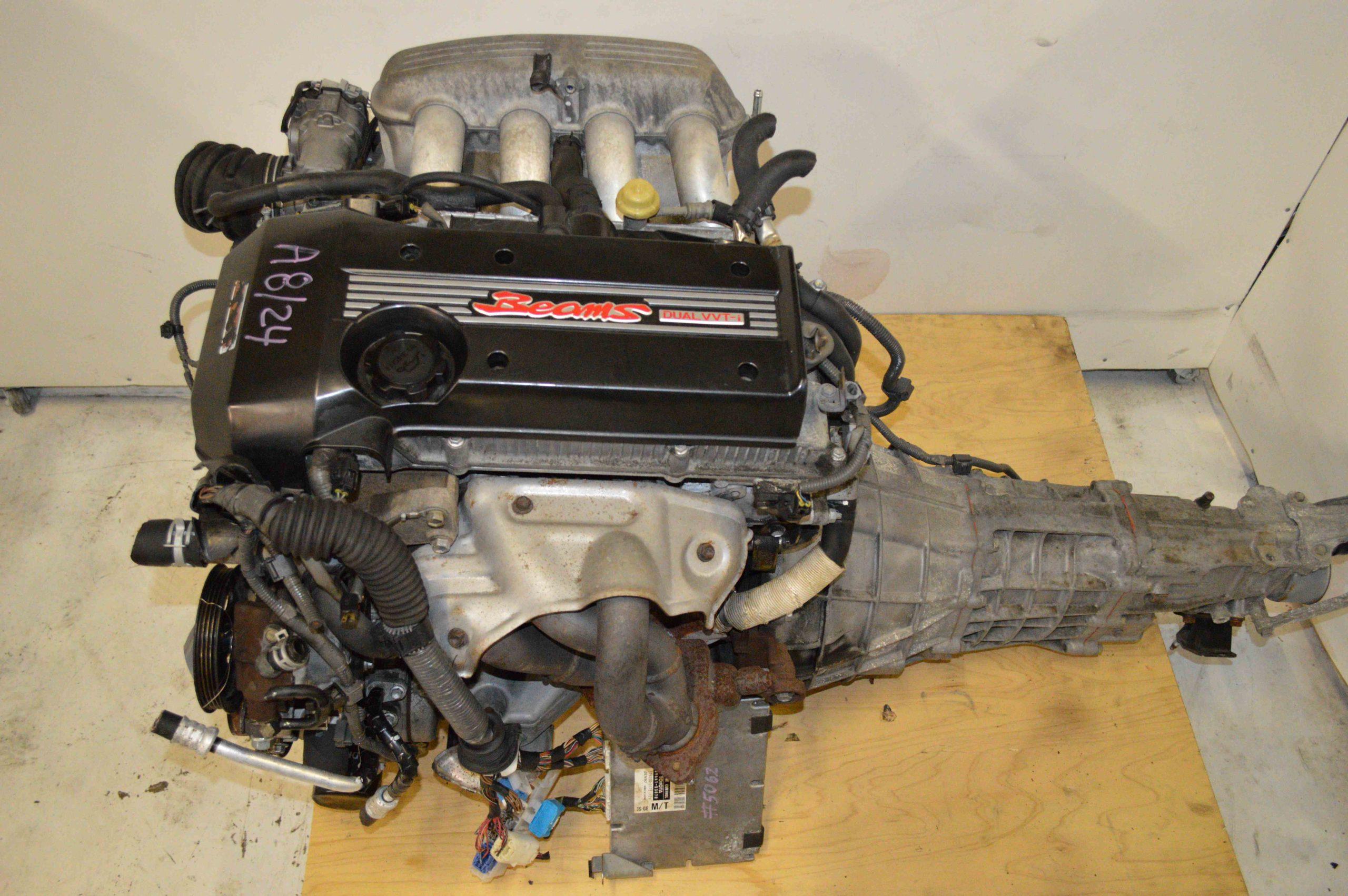 JDM TOYOTA ALTEZZA 3S-GE VVTI ENGINE WITH 6 SPEED MANUAL TRANSMISSION