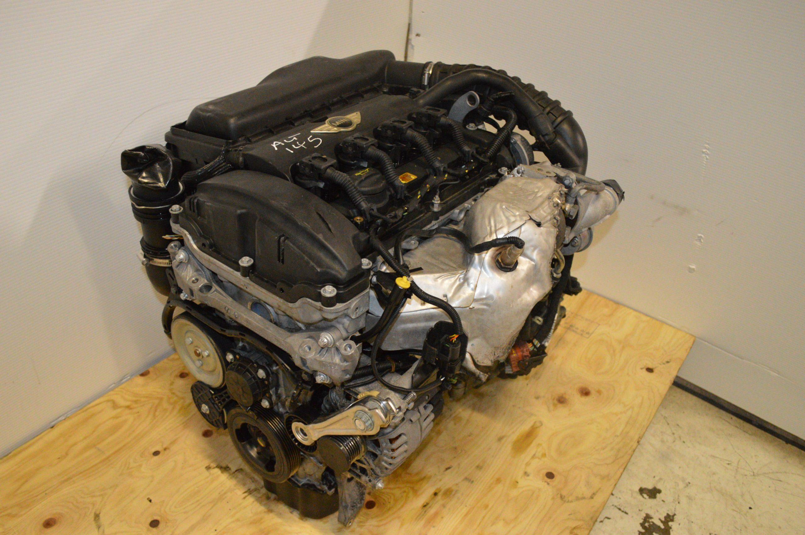 2008-2009-2010 MINI COOPER TYPE S 1.6L TURBO ENGINE WITH AT TRANSMISSION.