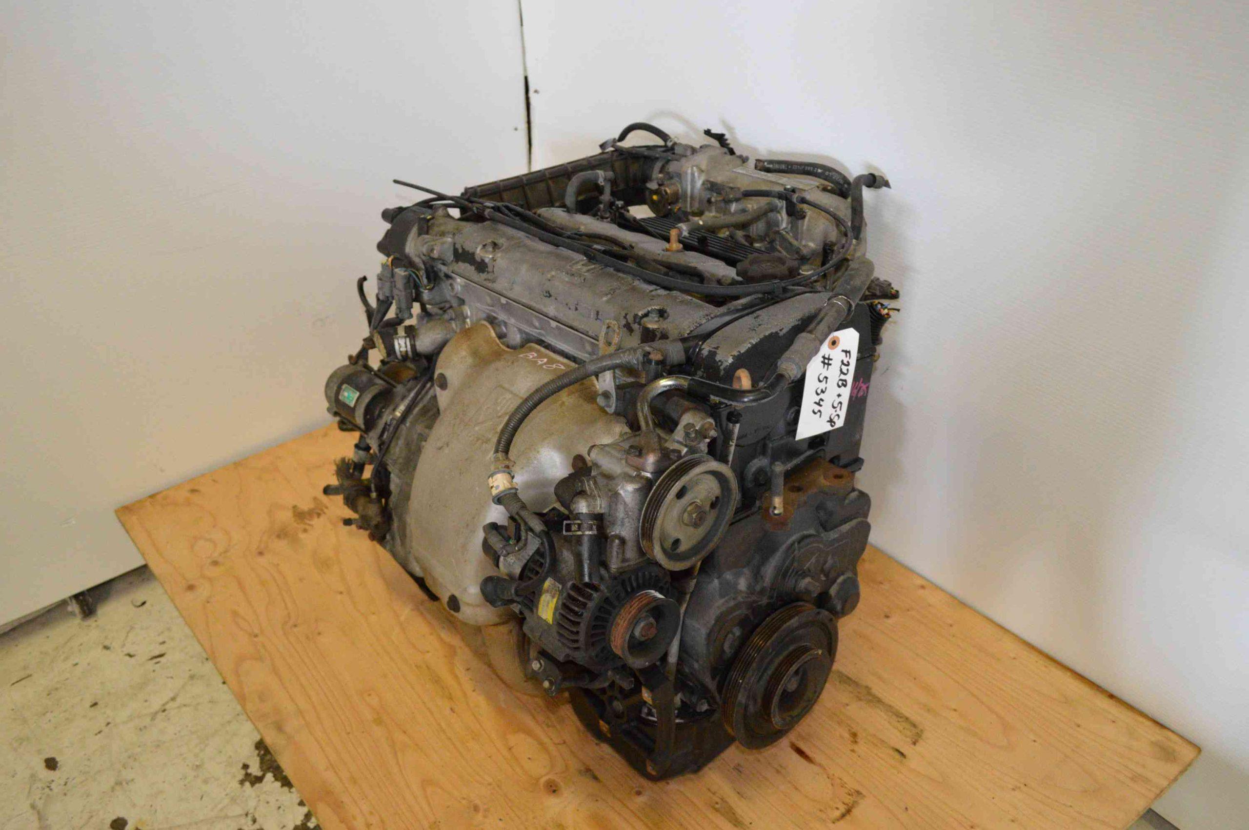 JDM 1992-1996 HONDA ACCORD PRELUDE F22B DOHC ENGINE & 5-SP MANUAL TRANSMISSION.