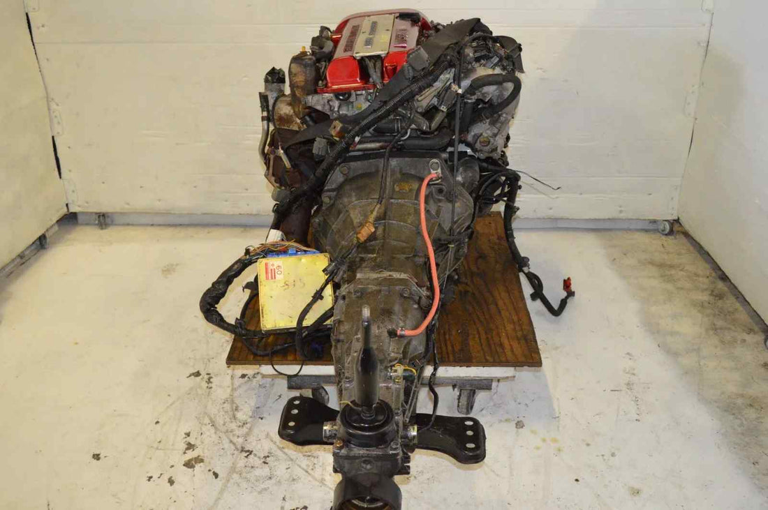JDM NISSAN SILVIA SR20DET S13 2.0L RED TOP TURBO ENGINE 5 SPEED MANUAL TRANS ECU/MOTOR