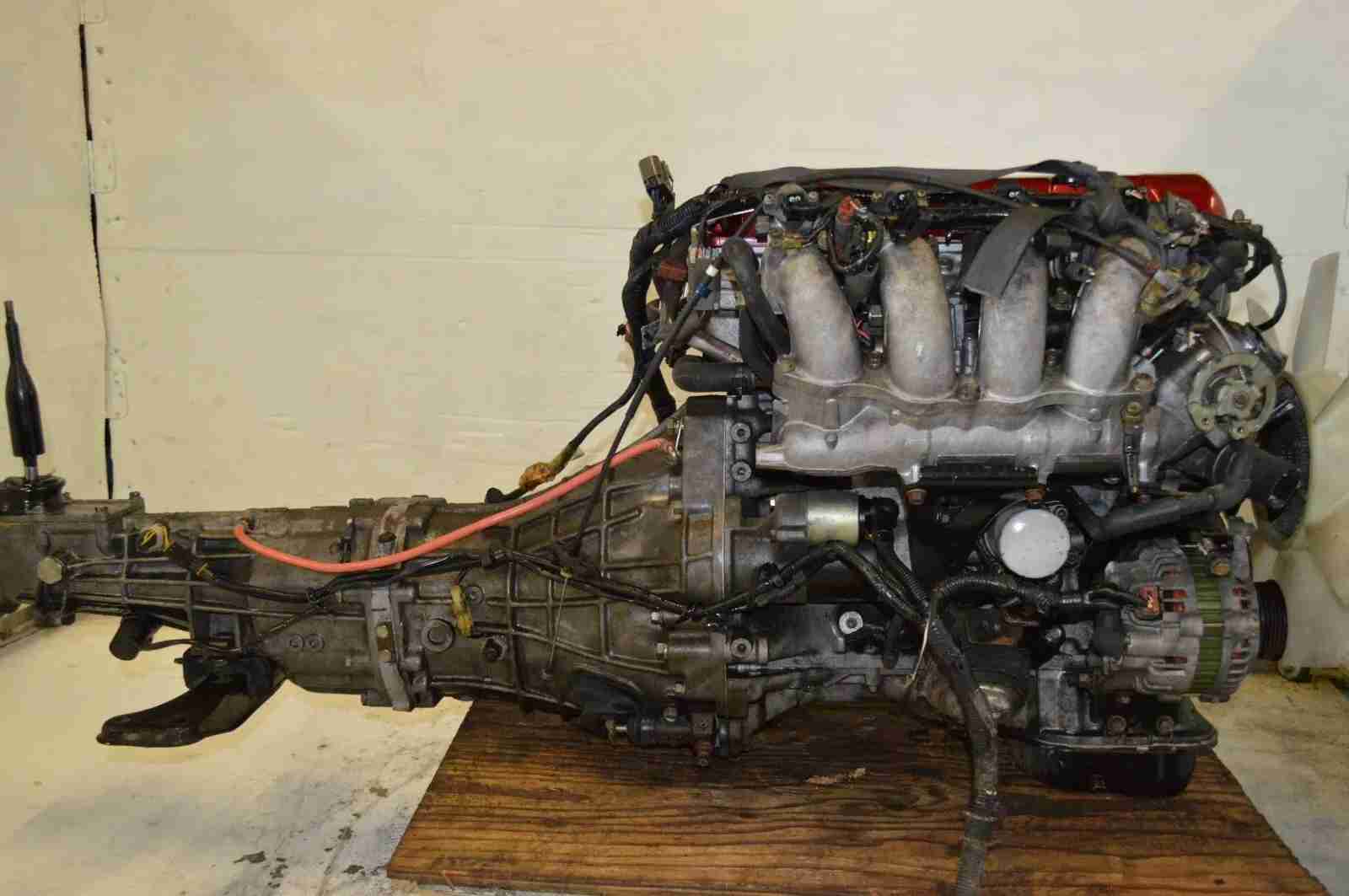 JDM NISSAN SILVIA SR20DET S13 2.0L RED TOP TURBO ENGINE 5 SPEED MANUAL TRANS ECU/MOTOR